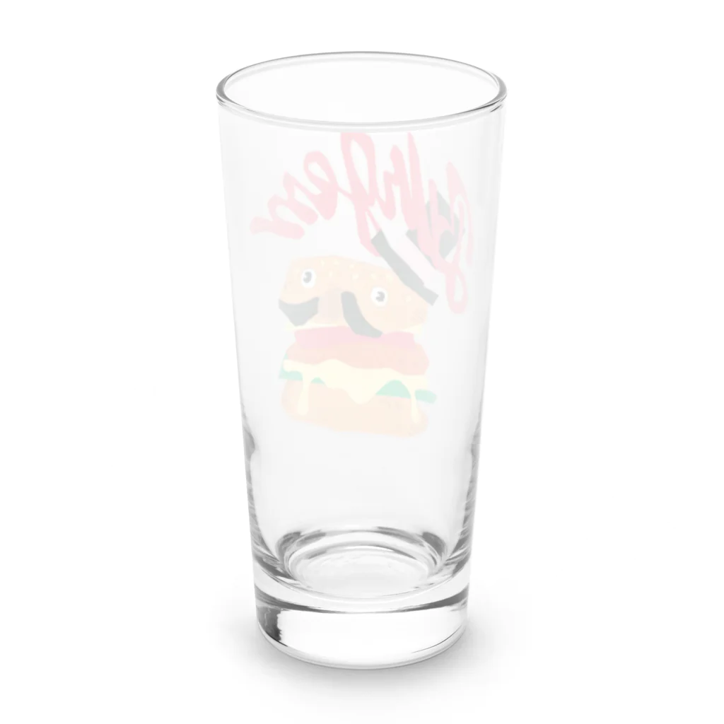 SESTA SHOPのBurgerさん Long Sized Water Glass :back