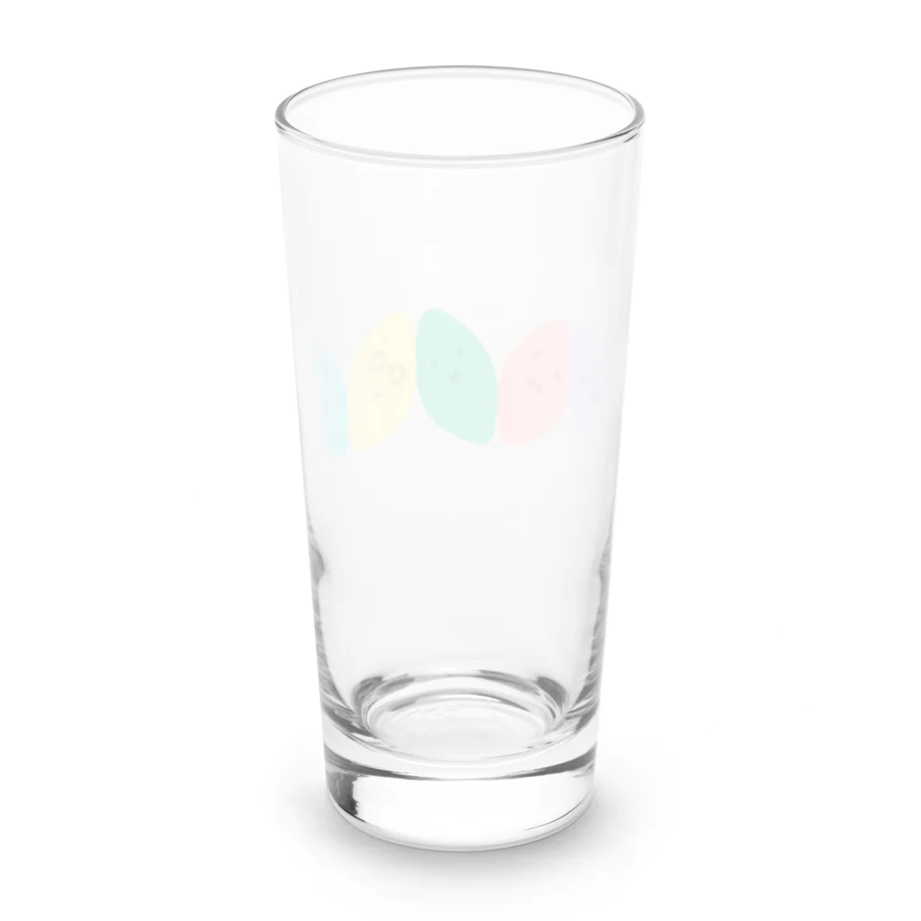 Andiamoのカラフルおいも Long Sized Water Glass :back