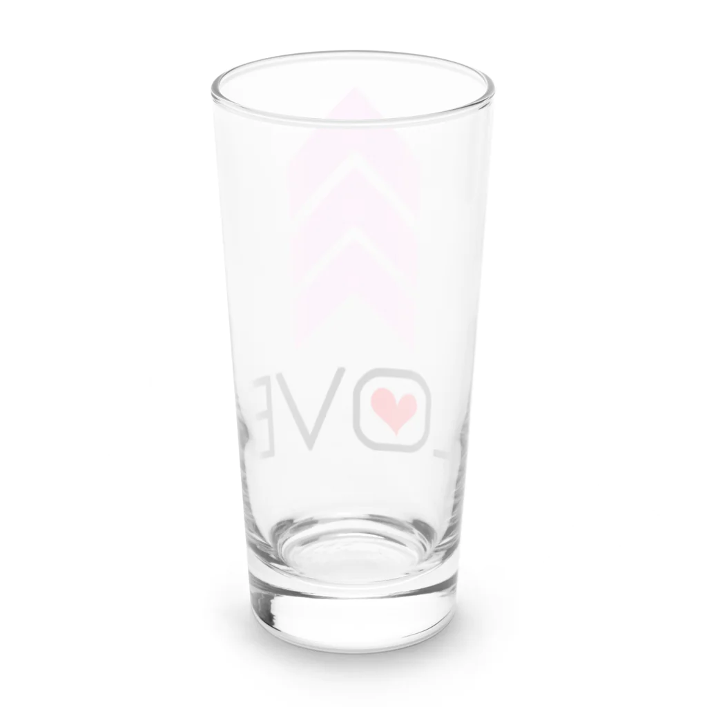 Ａ’ｚｗｏｒｋＳのLOVE UP Long Sized Water Glass :back