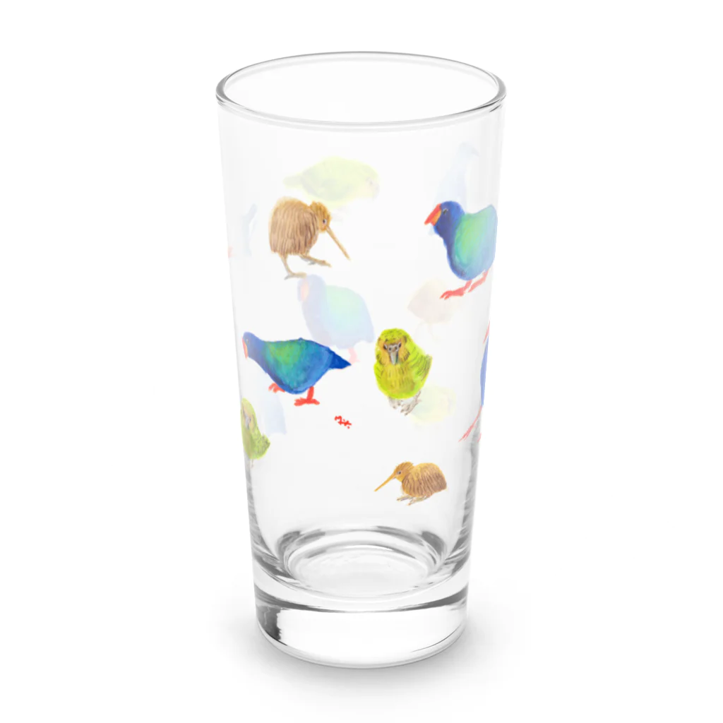 segasworksのニュージーランドのトリ Long Sized Water Glass :back