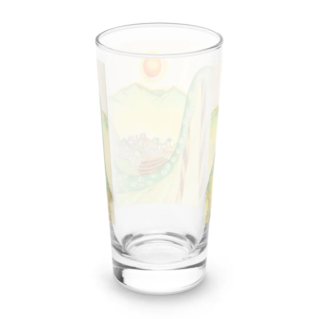 AKeikoの世界遺産マチュピチュ・ペルーの旅 Long Sized Water Glass :back