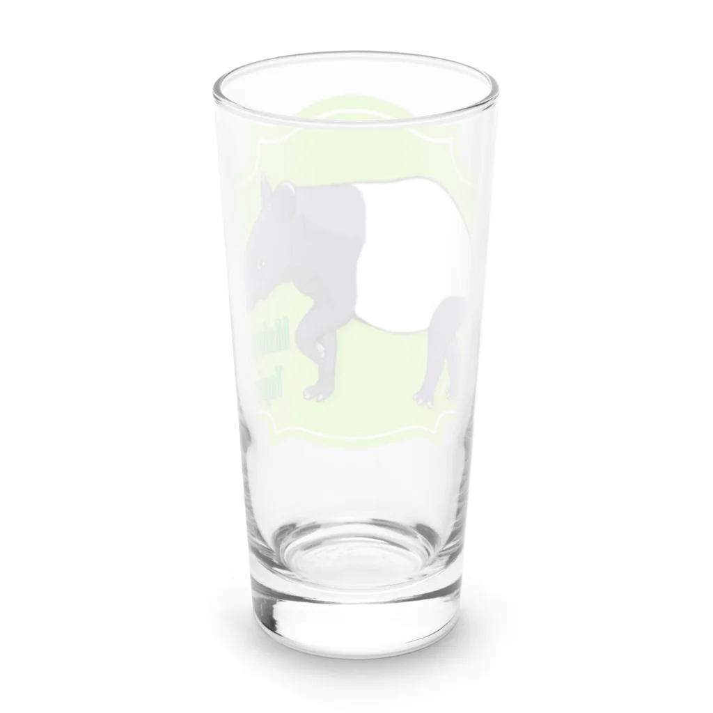 LalaHangeulのマレーバク　英語バージョン Long Sized Water Glass :back