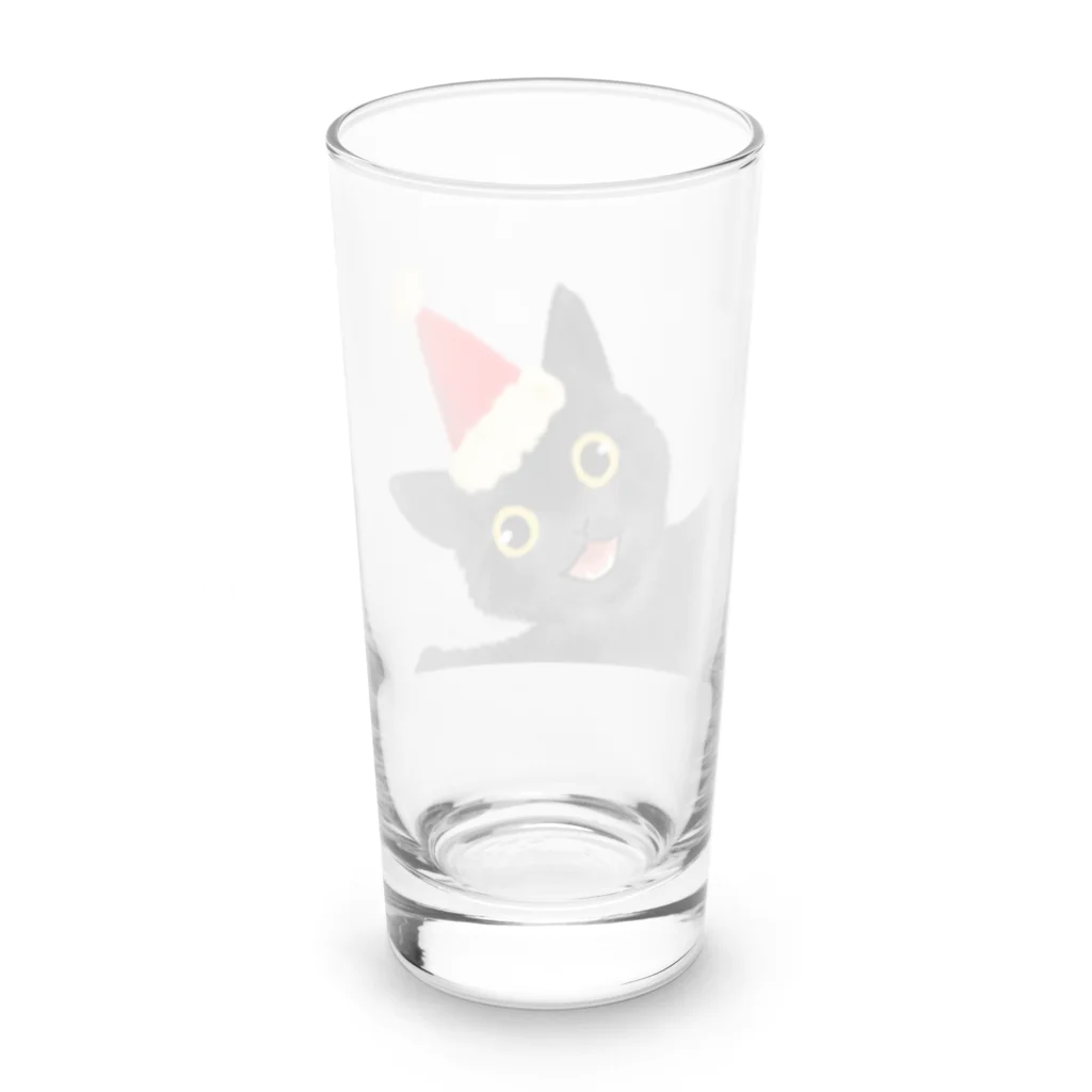 SHOP ベアたんの黒猫のやまとくん Long Sized Water Glass :back