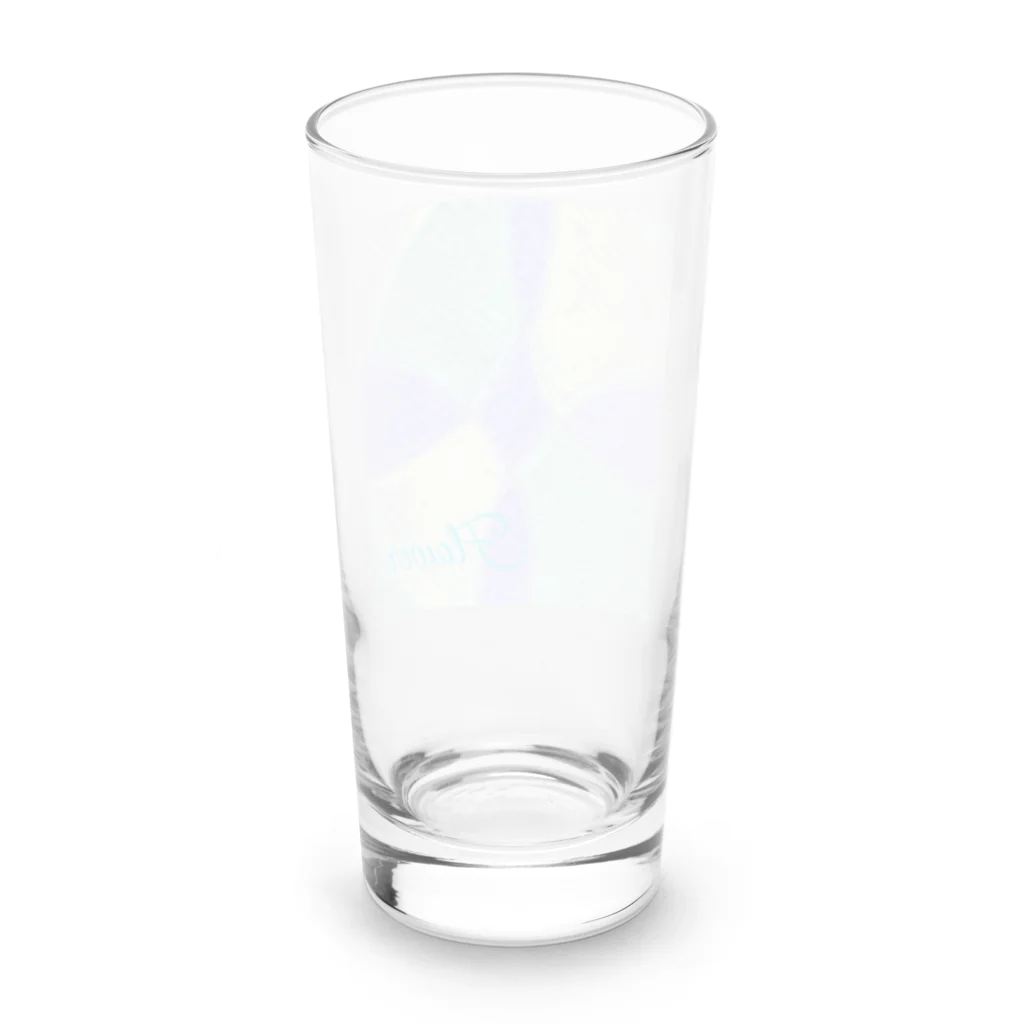 フリースタイルのflower Long Sized Water Glass :back