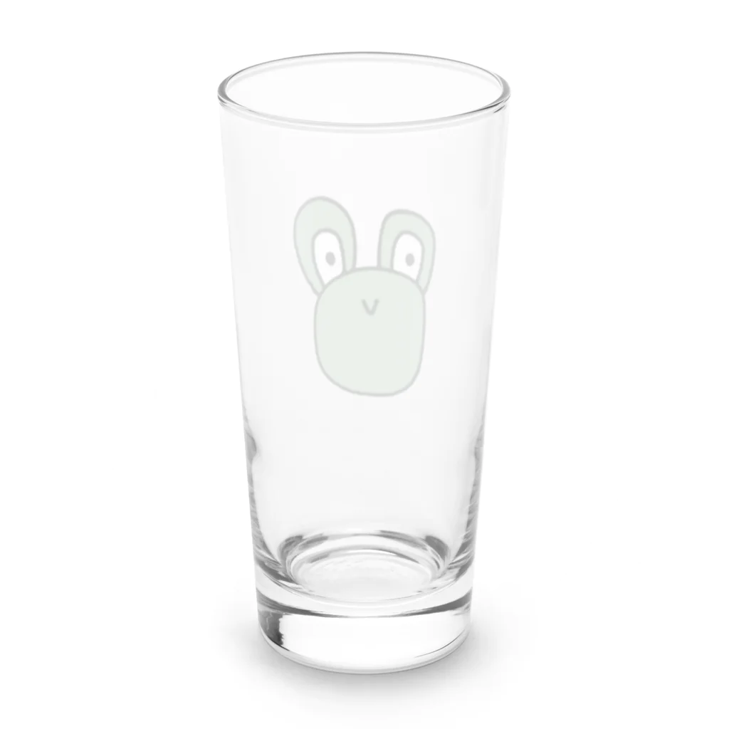 あやちの🐸みどりのかえる Long Sized Water Glass :back