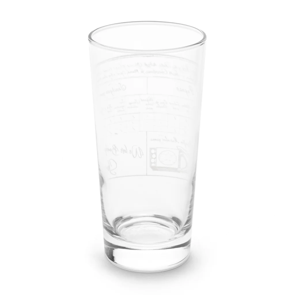 sharkyuuのPAYASO  Long Sized Water Glass :back