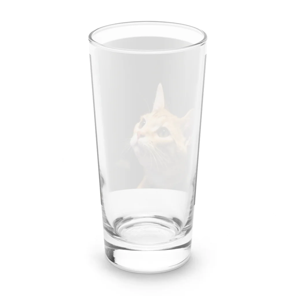 蛍石の夜中の君は　勘定に入れない Long Sized Water Glass :back