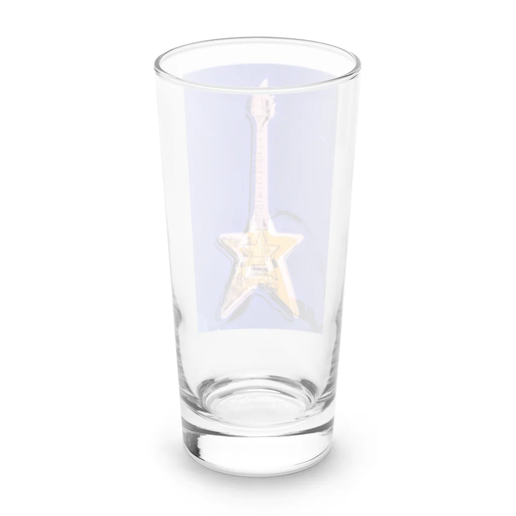 Rock★Star Guitar School 公式Goodsのアンディ・星ギター・ウォーホール Long Sized Water Glass :back