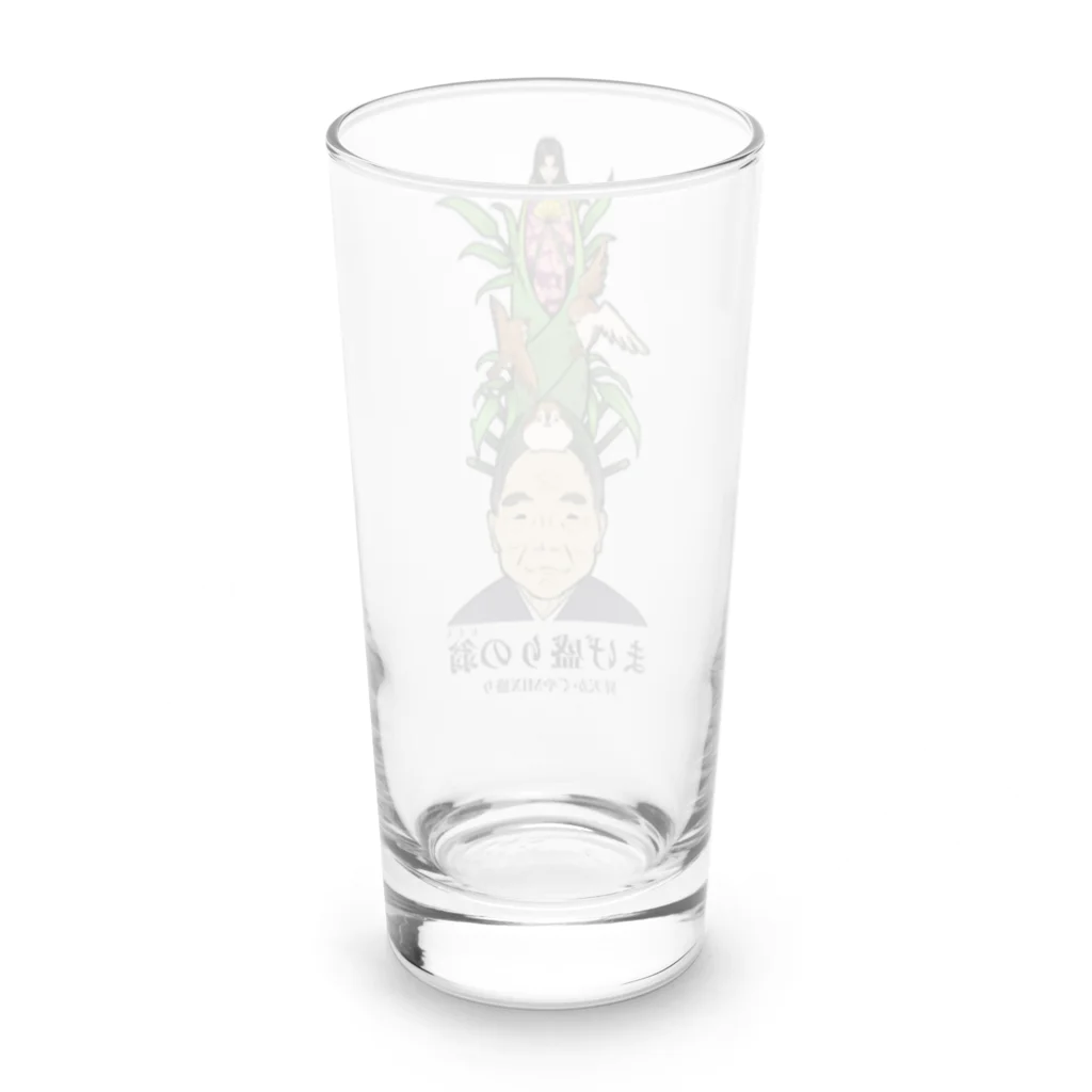 Bhen Boxのまげ盛りの翁 Long Sized Water Glass :back