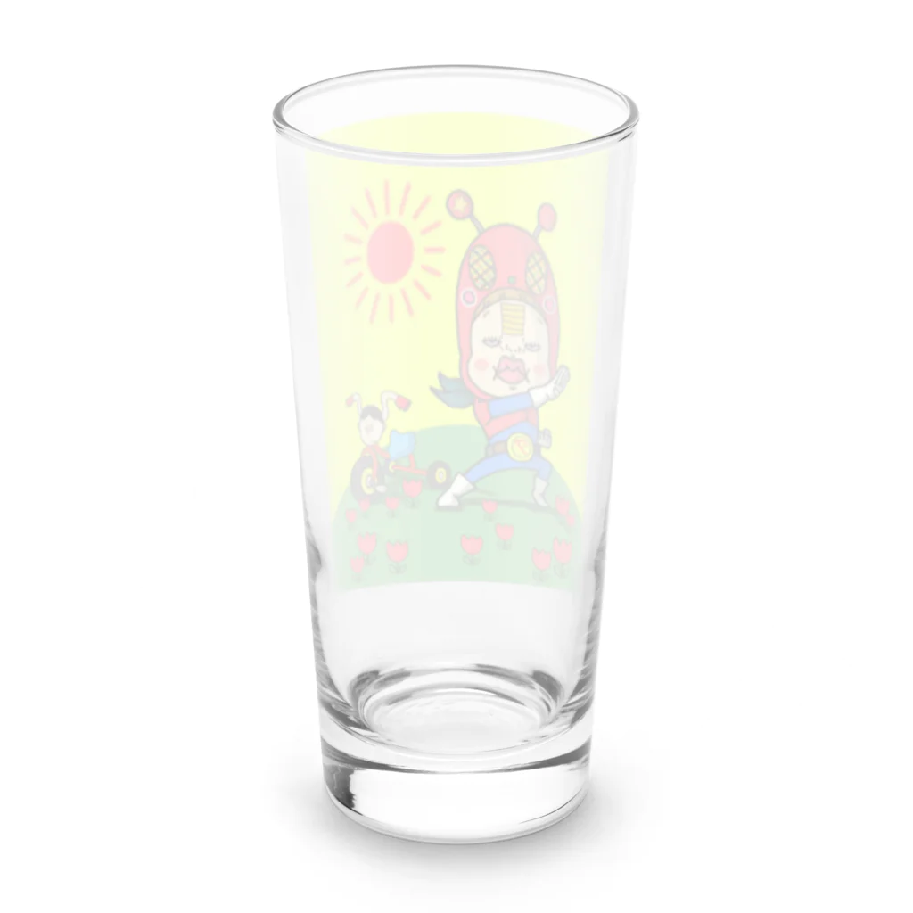 Siderunの館 B2のダサインダーだよ！さげみちゃん Long Sized Water Glass :back