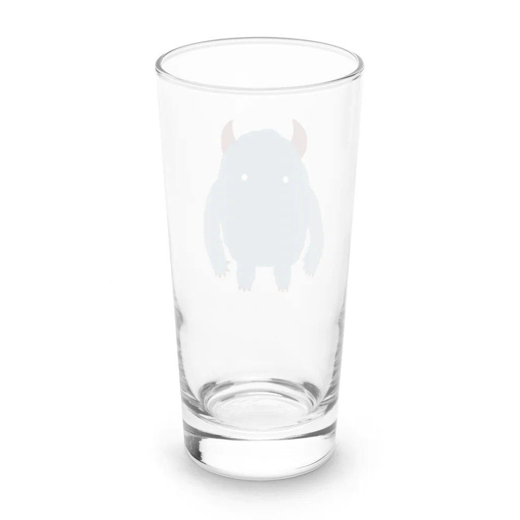 ddddd02のイエティのムム Long Sized Water Glass :back