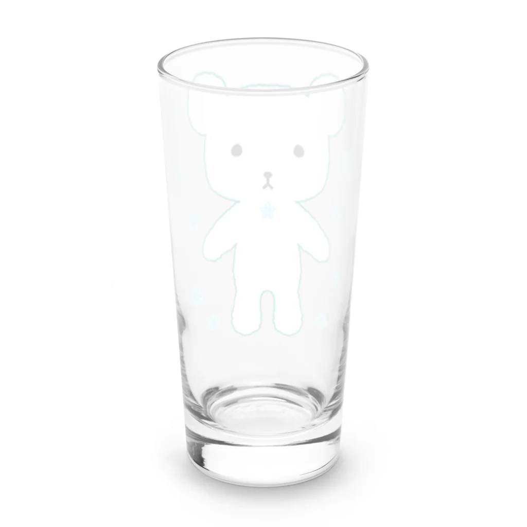 武者小路夕桐のしろくま Long Sized Water Glass :back