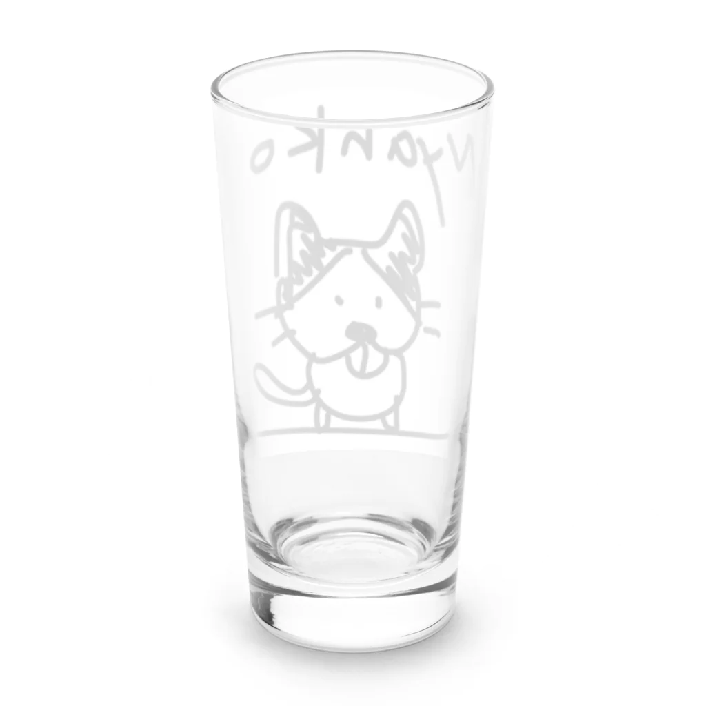 ペコりんショップのにゃんこ Long Sized Water Glass :back