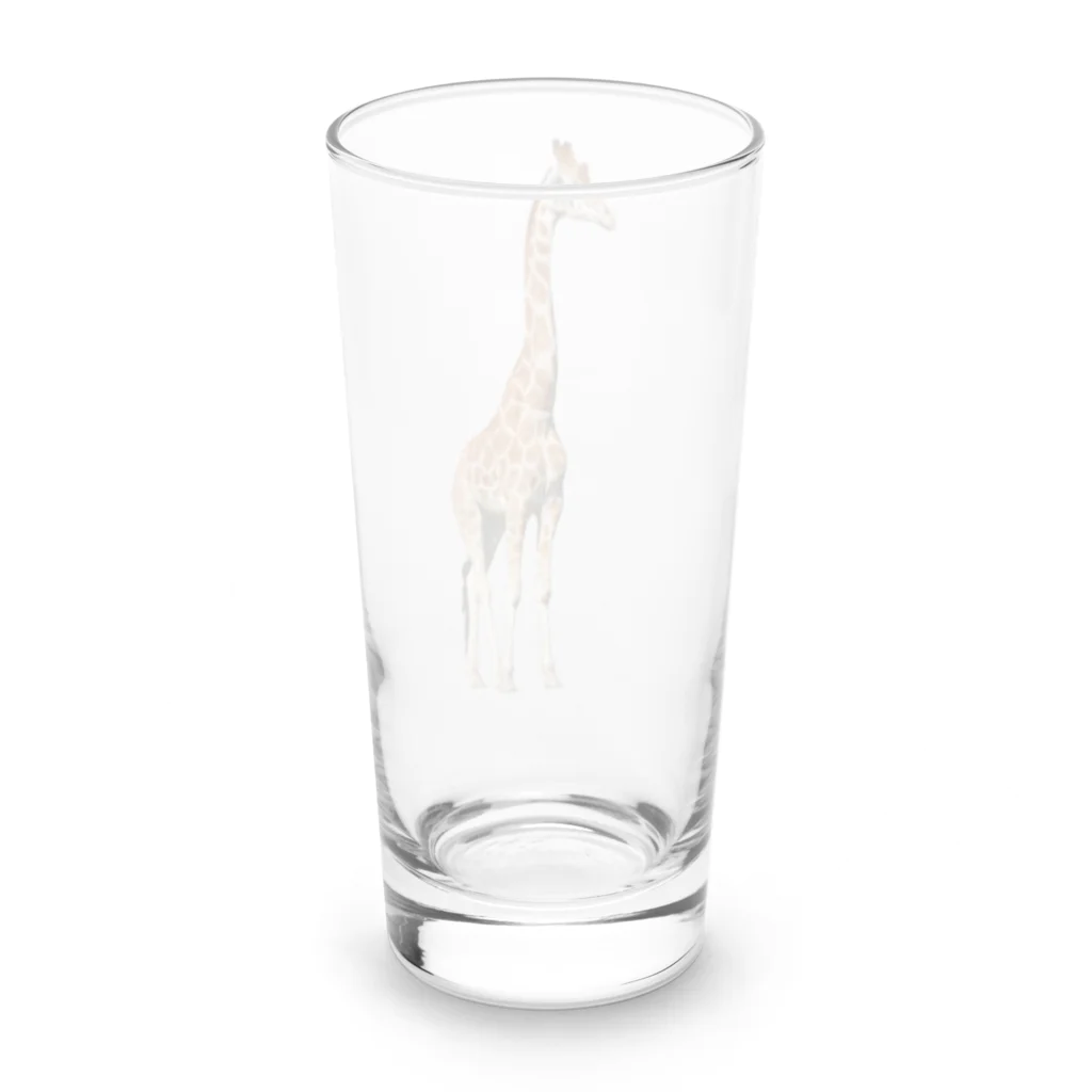 Rubbishのきりんさん Long Sized Water Glass :back