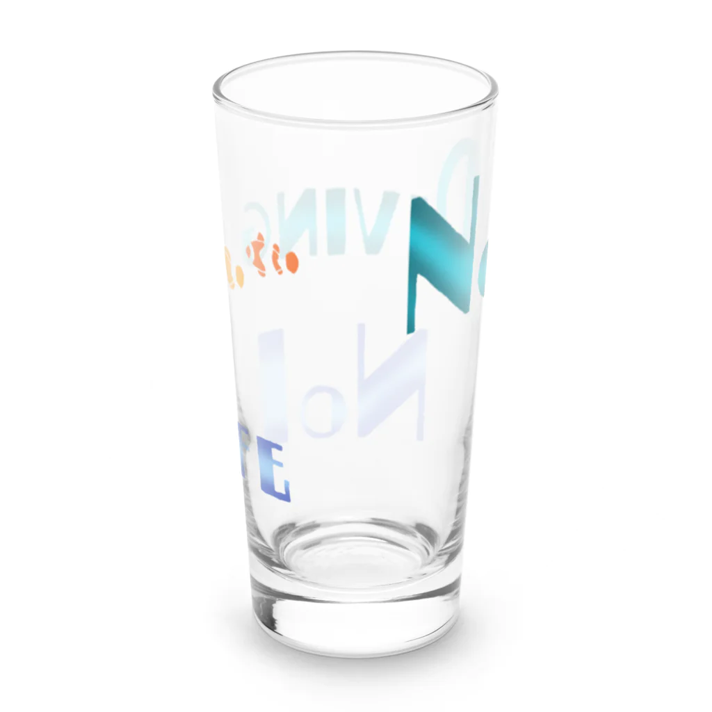 栗坊屋のダイビング大好き Long Sized Water Glass :back