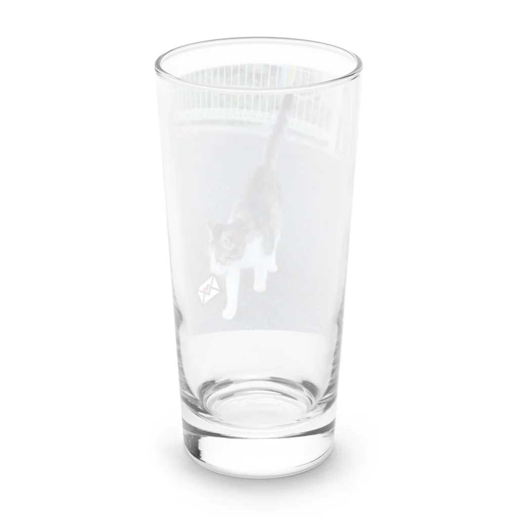 ながしっぽ from.さくらねこの家のながしっぽ　type.Ｊ Long Sized Water Glass :back