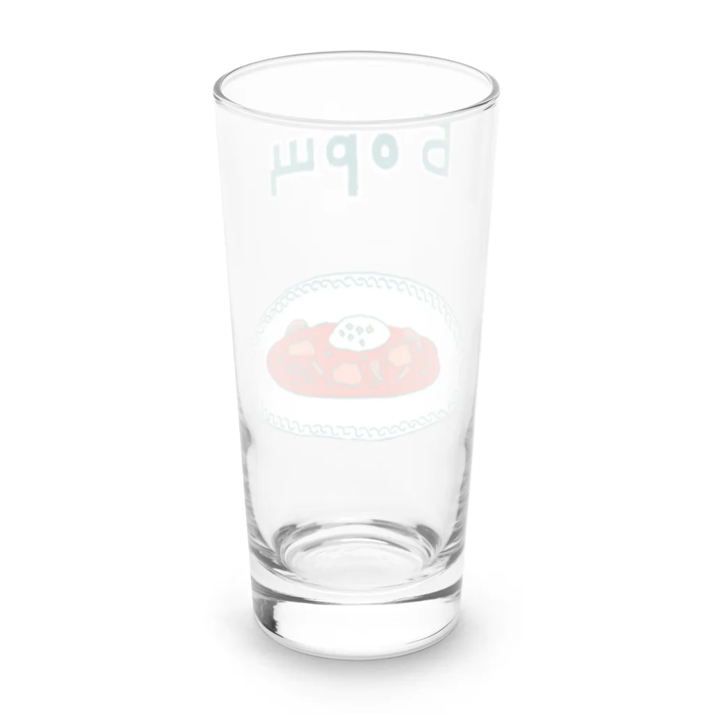 NIKORASU GOのウクライナ料理「ボルシチ」 Long Sized Water Glass :back