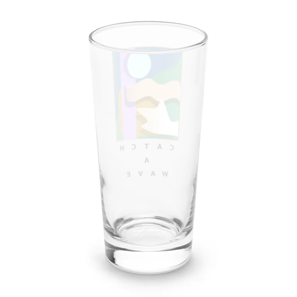 71mamifuの波と風 Long Sized Water Glass :back