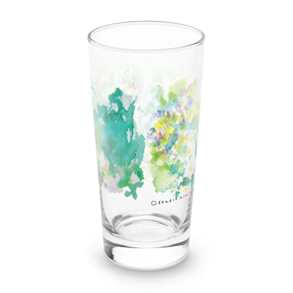 studio ulalakaのWildflowers Long Sized Water Glass :back