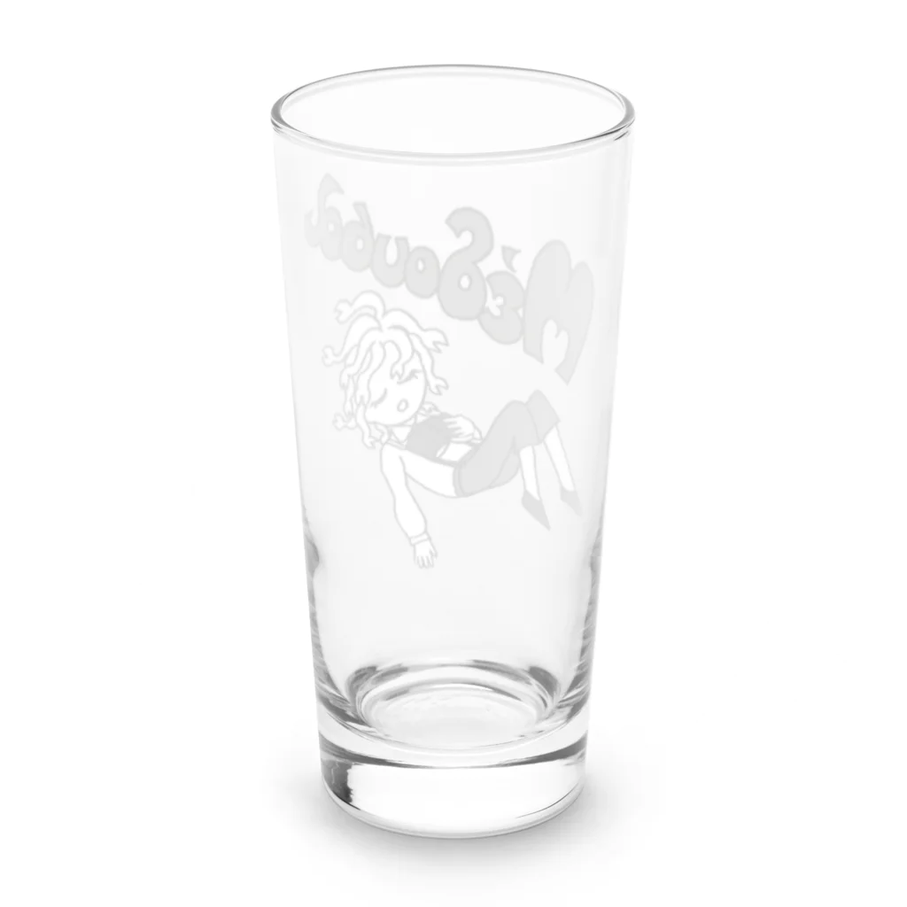 杜の魚のうたた寝メデューサ Long Sized Water Glass :back