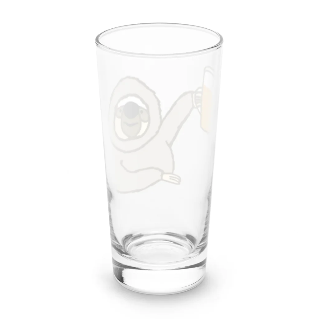 ＋Whimsyのなまけものビール Long Sized Water Glass :back