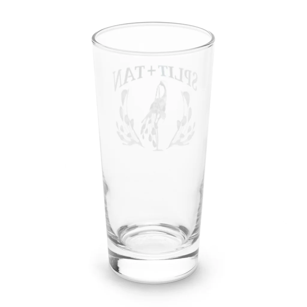 SPLIT+TANの【 SPLIT+TAN 】孔雀ロゴ Long Sized Water Glass :back