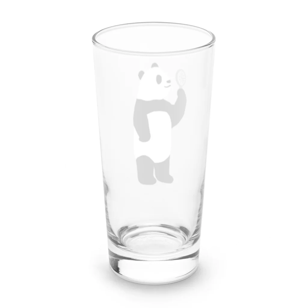 パンダむんのハンディファン Long Sized Water Glass :back