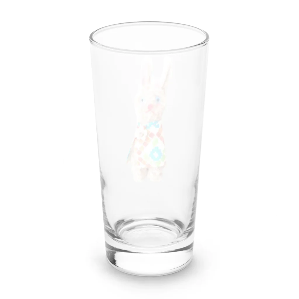 ＲＡＢＩＭＩＷのお出かけうさぎ Long Sized Water Glass :back