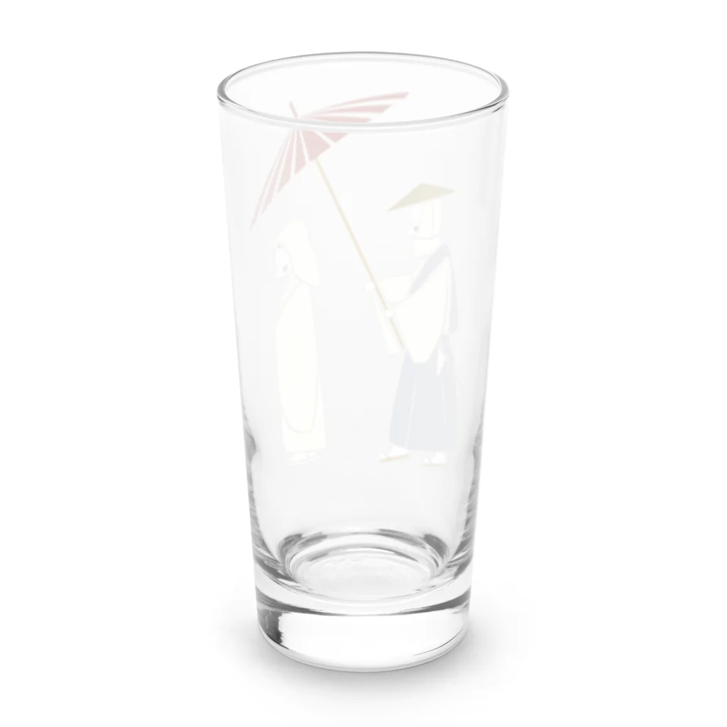 Amiの狐の嫁入り Long Sized Water Glass :back
