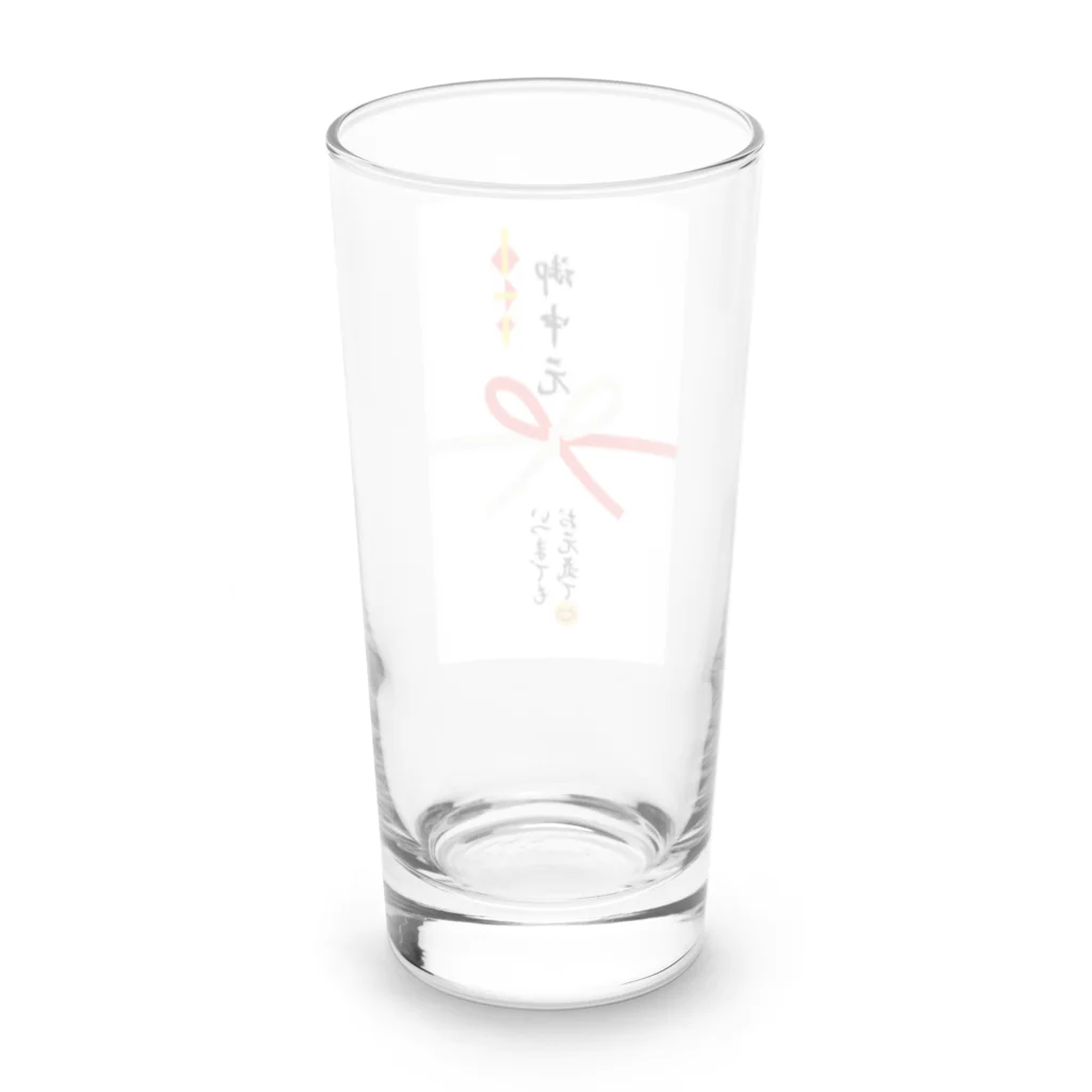 11UCOの御中元グッズ お元気で Long Sized Water Glass :back