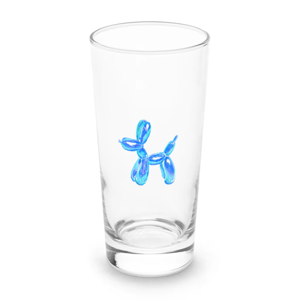 今からかんがえるよの風船いぬ❕ Long Sized Water Glass :front