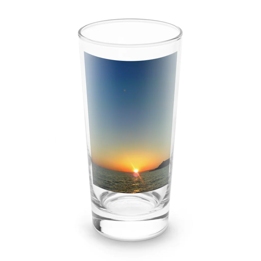 空屋　sorayakusakaの200803121721000　水に沈む太陽 Long Sized Water Glass :front