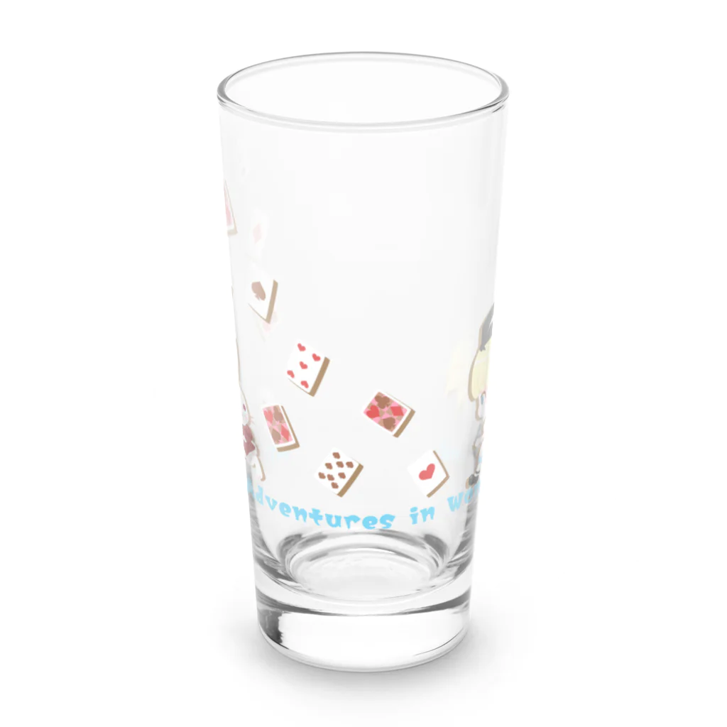 tammytammyの不思議の国のアリス【アリスと白ウサギ】 Long Sized Water Glass :front