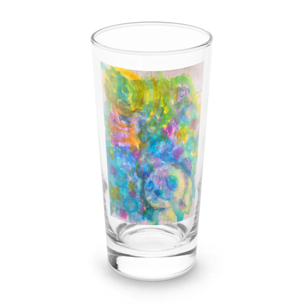 arisa_saryu369のパンダの願い Long Sized Water Glass :front