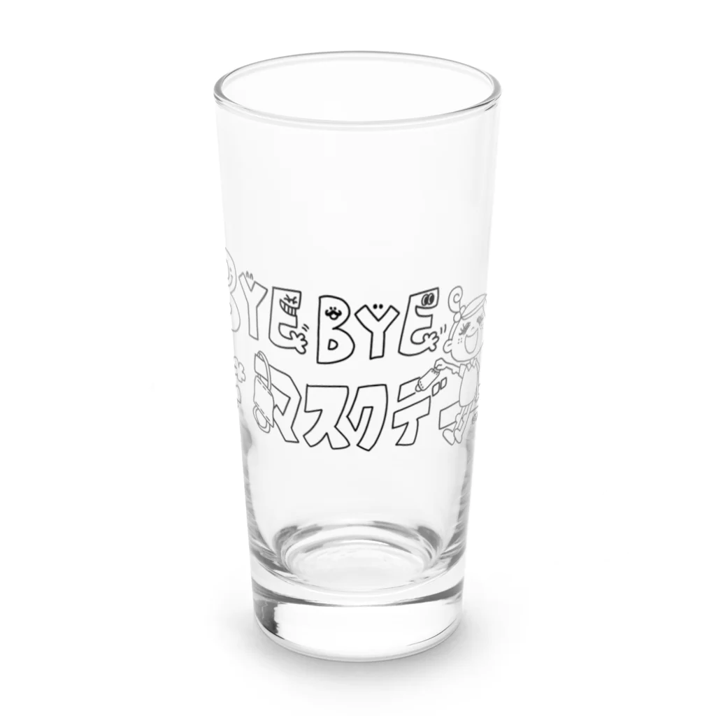 ubuge - うぶげ -のバイバイマスクデーグッズ Long Sized Water Glass :front