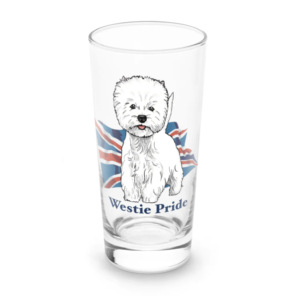 Kizplanning 「Sylph&Devil's」のWestie Pride  Long Sized Water Glass :front