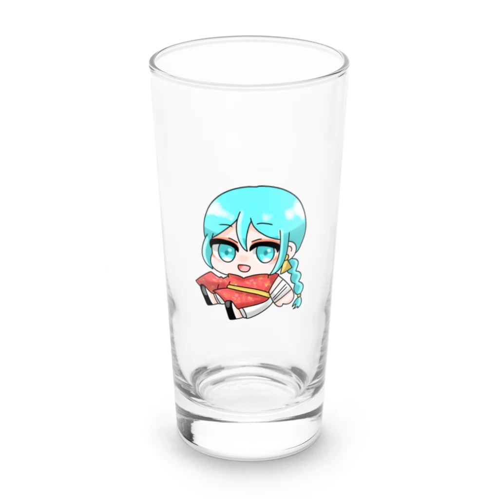 スライムバケツ店の月崎家な冷音 Long Sized Water Glass :front