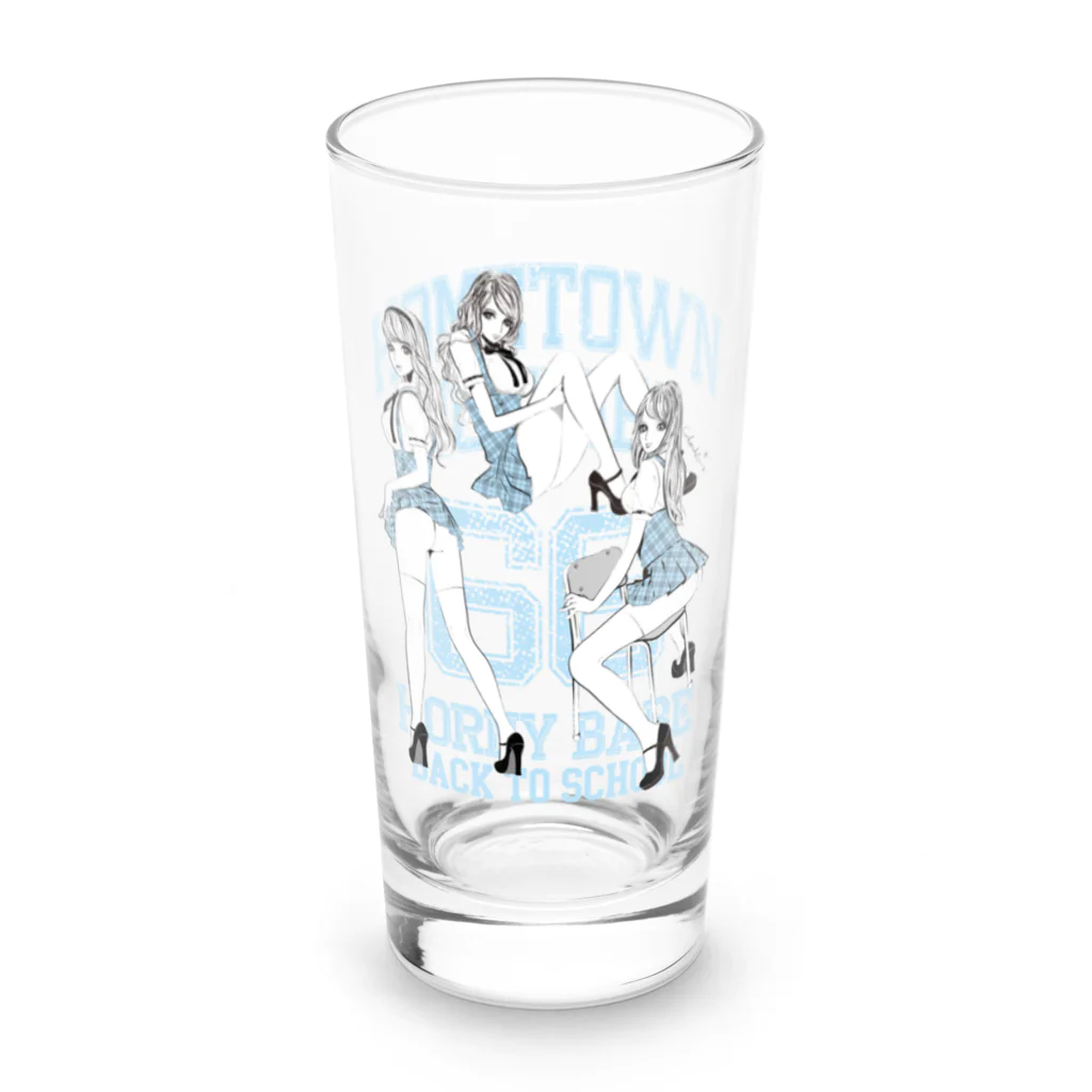 loveclonesのNAUGHTY SCHOOLGIRLS 0560 B柄 Long Sized Water Glass :front