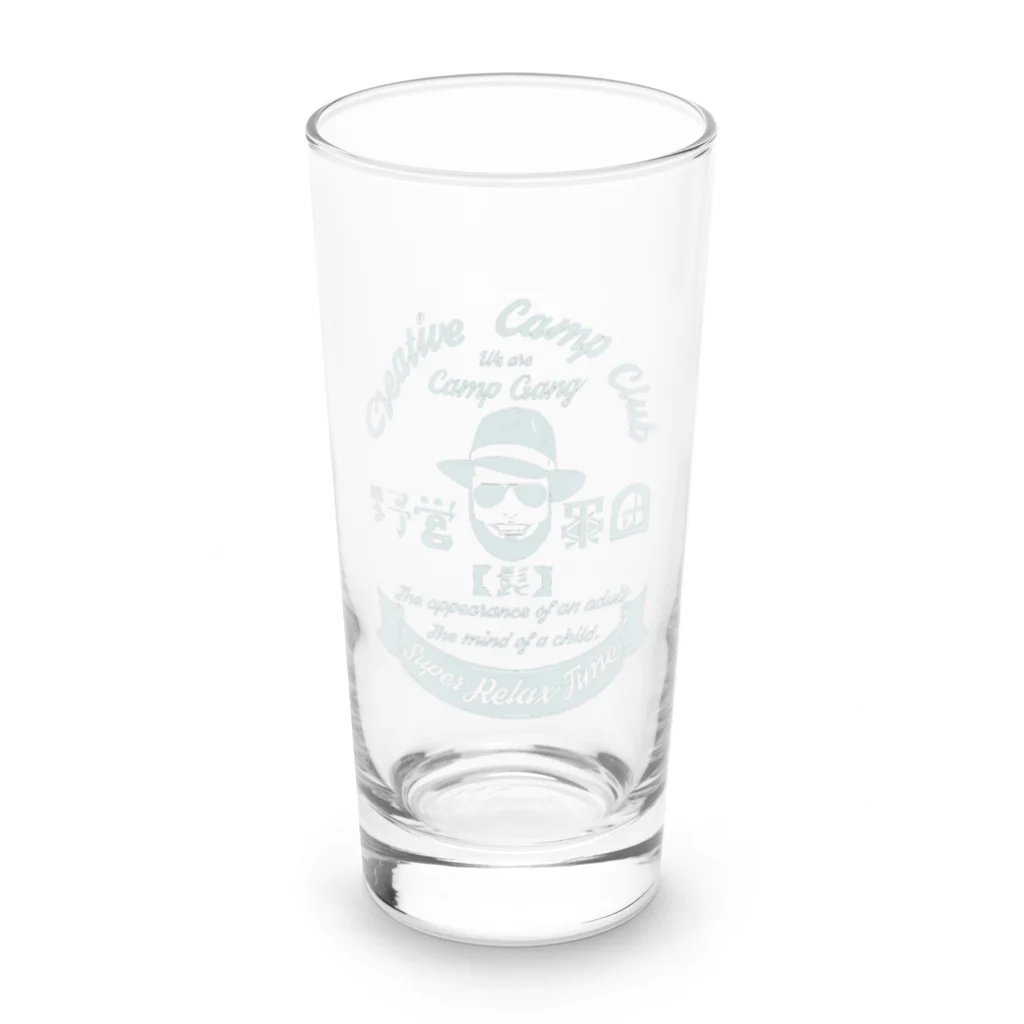 campgang.jp 公式 ONLINE SHOPのCamp Gang 白髭 Long Sized Water Glass :front