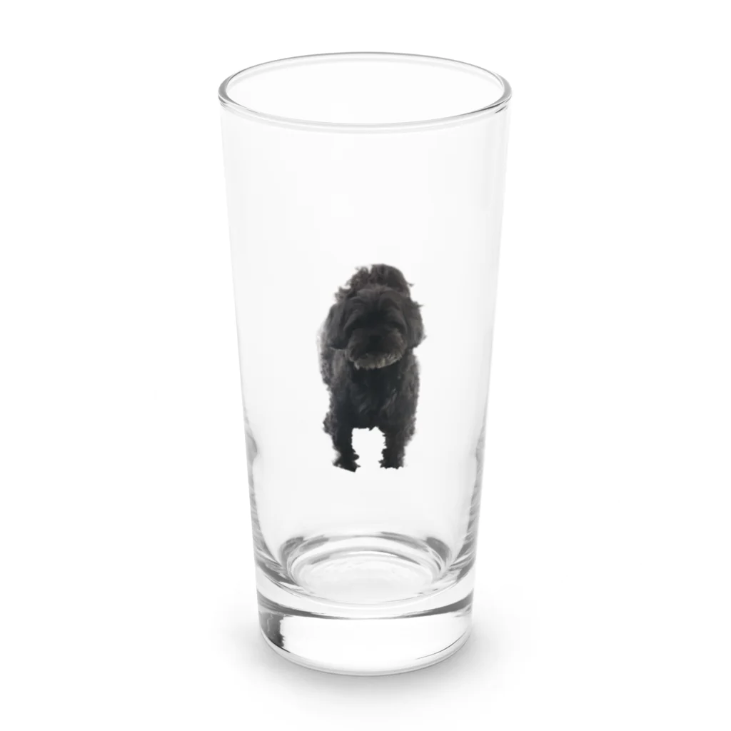 おっぽ君のノーマル犬 Long Sized Water Glass :front