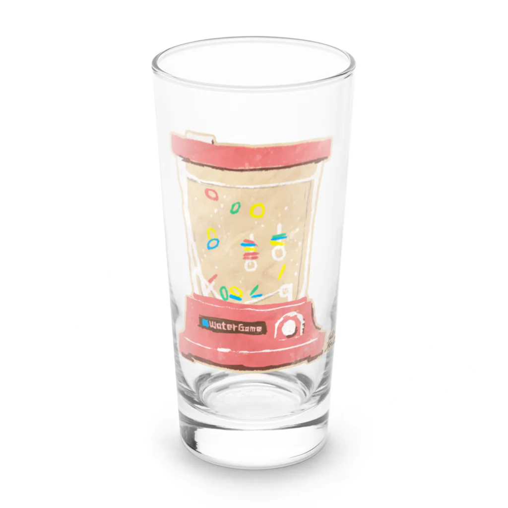 サトウノリコ*の【昭和】ウォーターゲーム Long Sized Water Glass :front