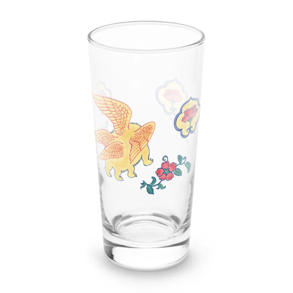 momoyama-goodsの陶磁器の帝江チャンロング Long Sized Water Glass :front