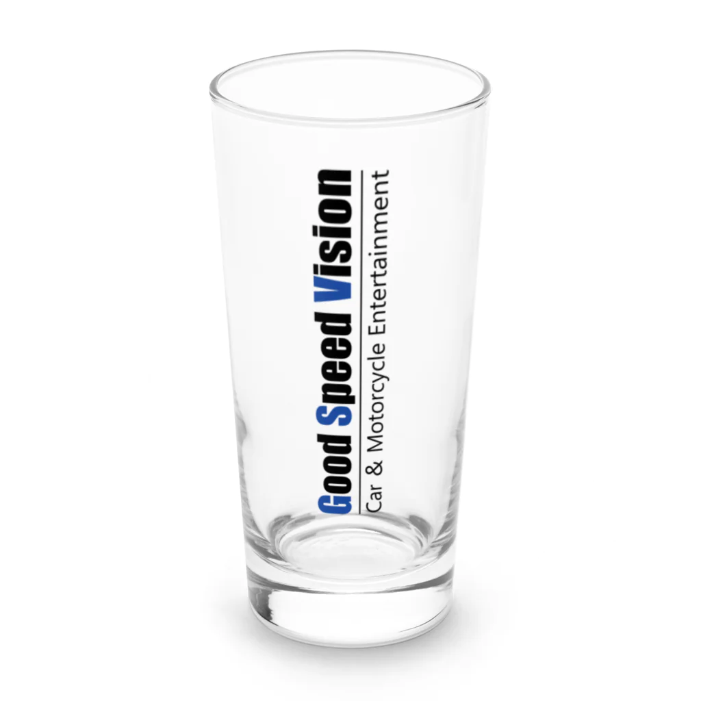 GoodSpeedVisionオンラインストアのGoodSpeedVision（色文字） Long Sized Water Glass :front