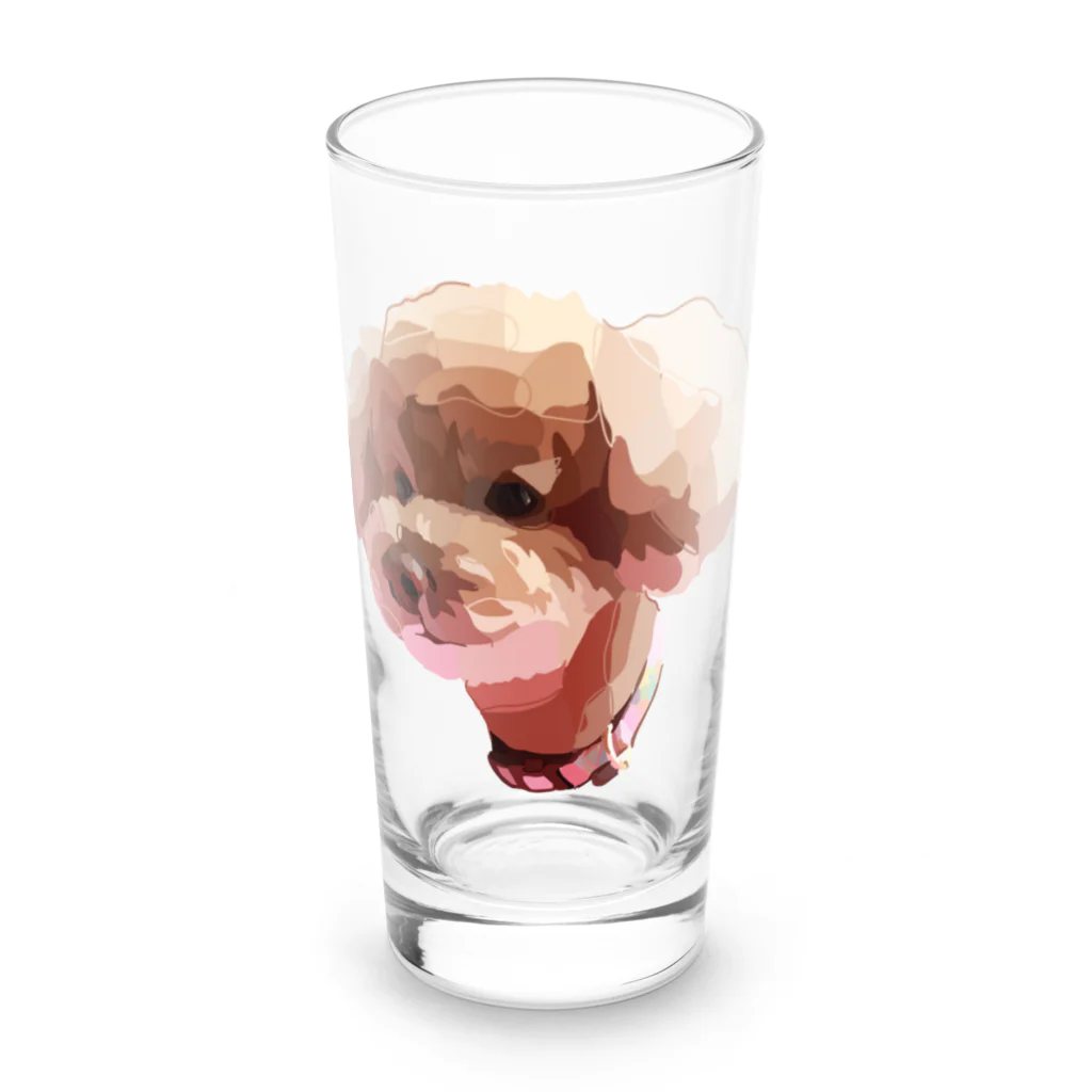 メープル美術室のメープル Long Sized Water Glass :front