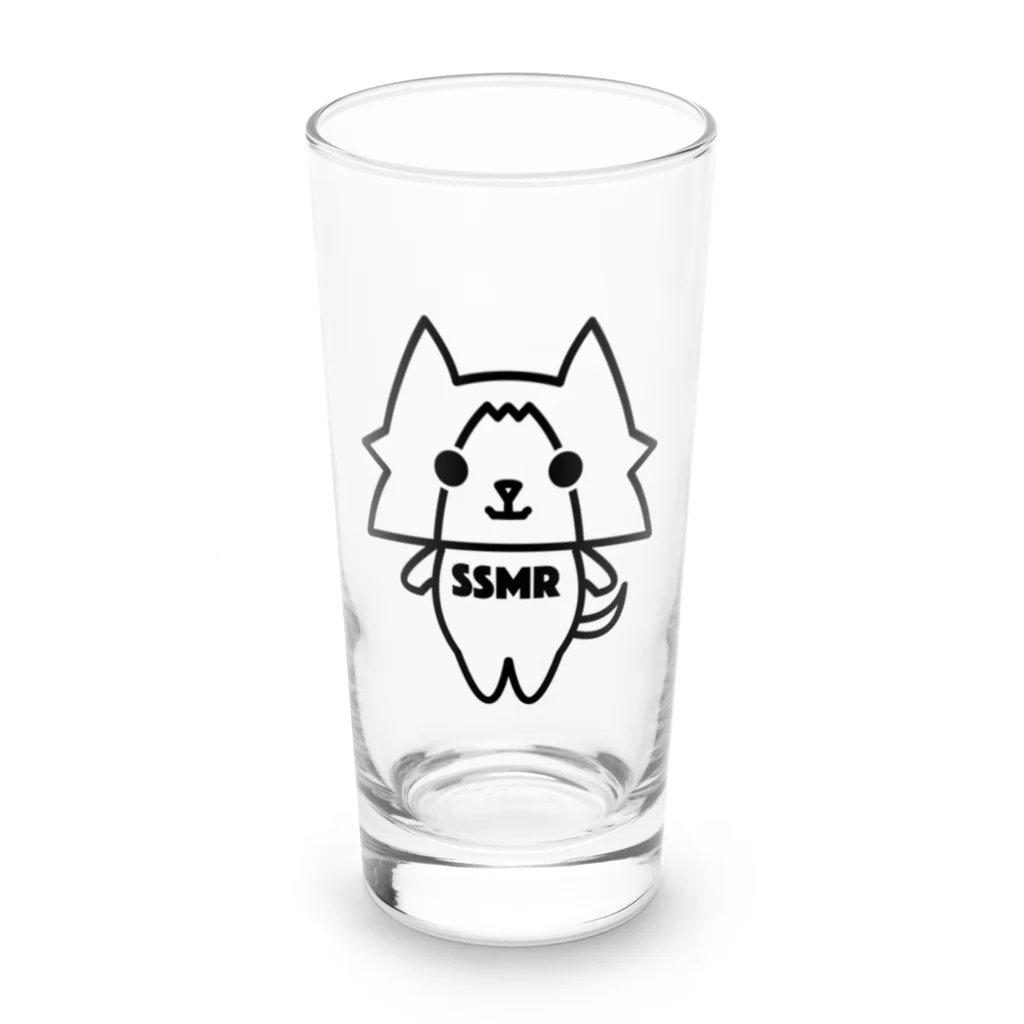 TUNA-CUNの猫のししまる「SSMR」 Long Sized Water Glass :front