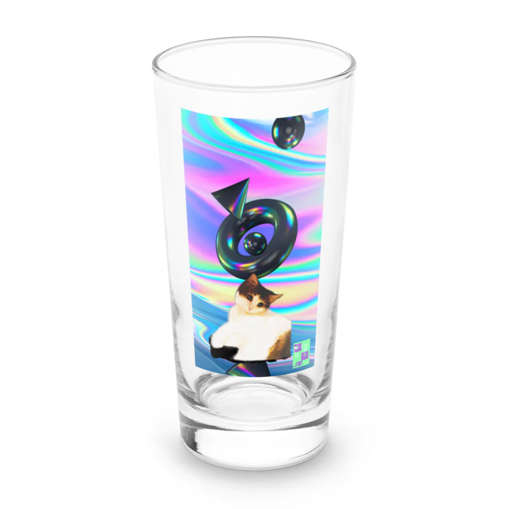 momo_emiのネオン2022 Long Sized Water Glass :front