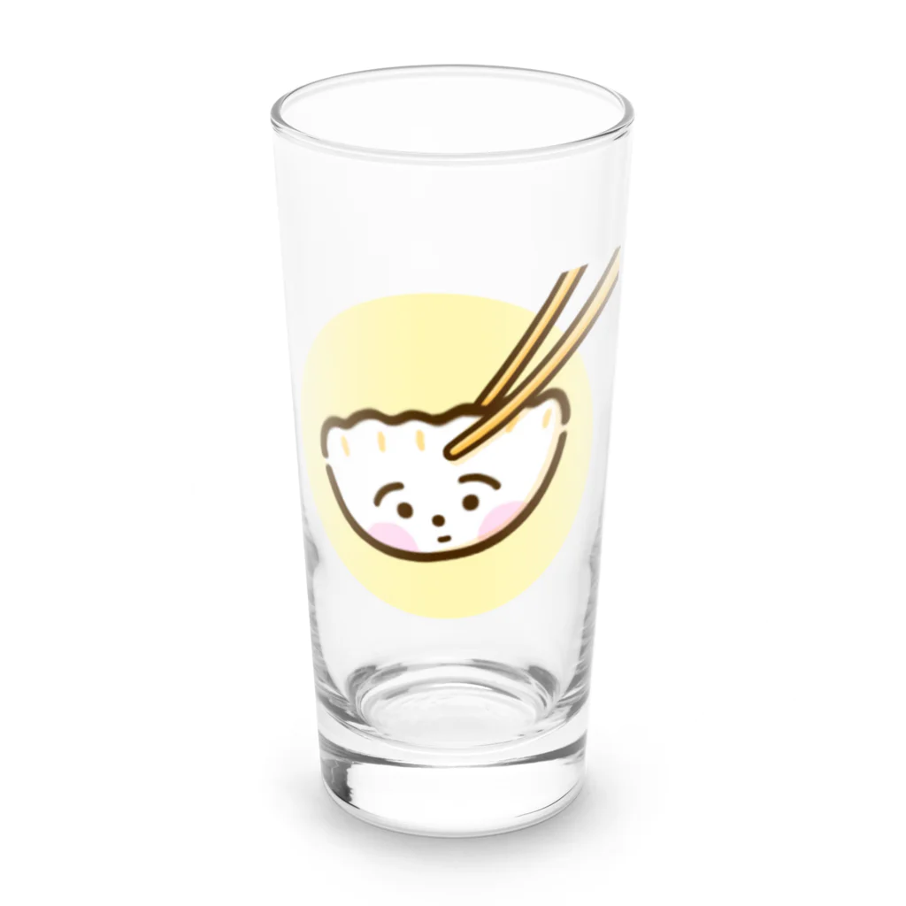 🌈キクチンのおみせやさん🌈のぎょーざわくん Long Sized Water Glass :front