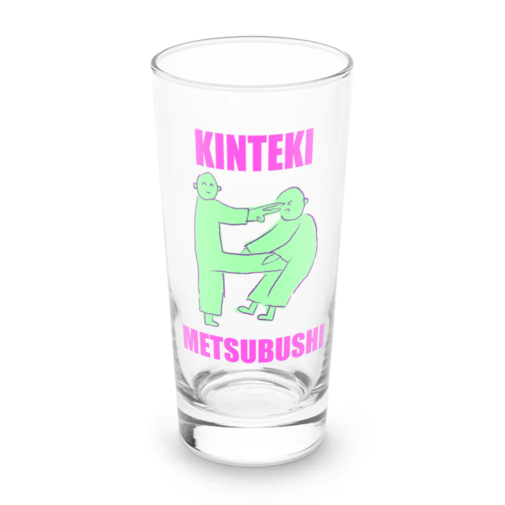 イエネコのGOSHINJYUTSU ! Long Sized Water Glass :front