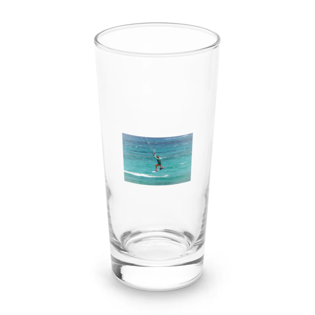 ヤマト通販のカッコイイ、サーフィン Long Sized Water Glass :front