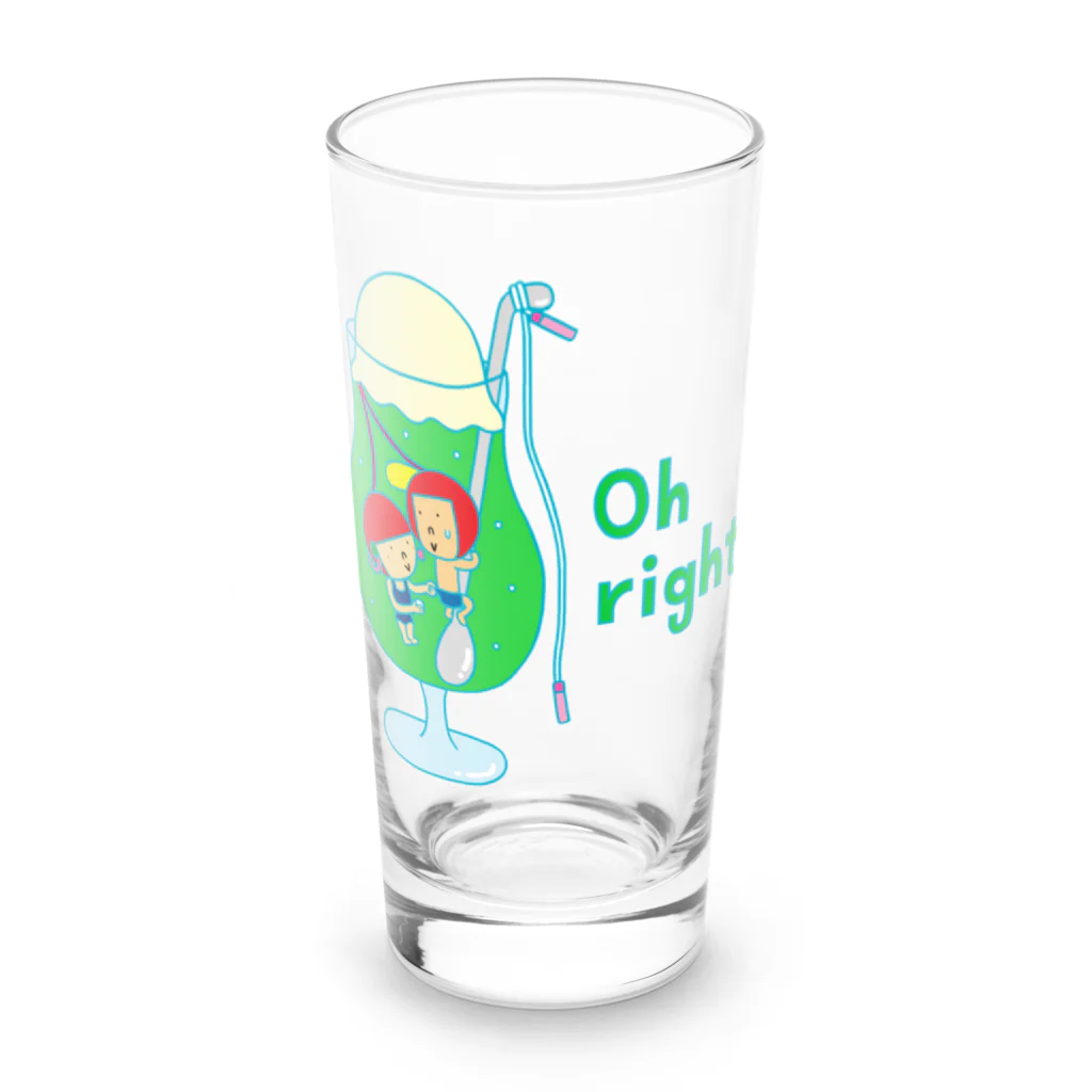 はら のちひこのOh right!　ロンググラス Long Sized Water Glass :front